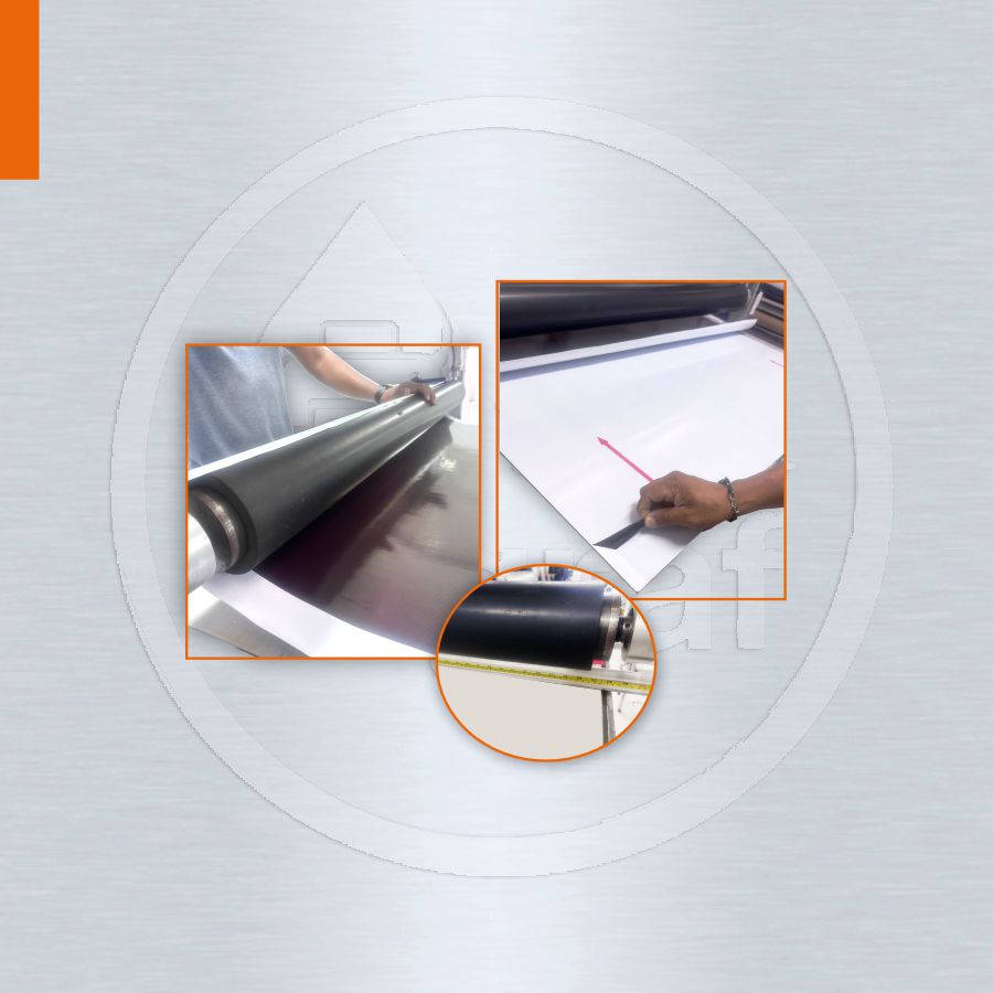 Vinyl Mounting on Rigid Materials