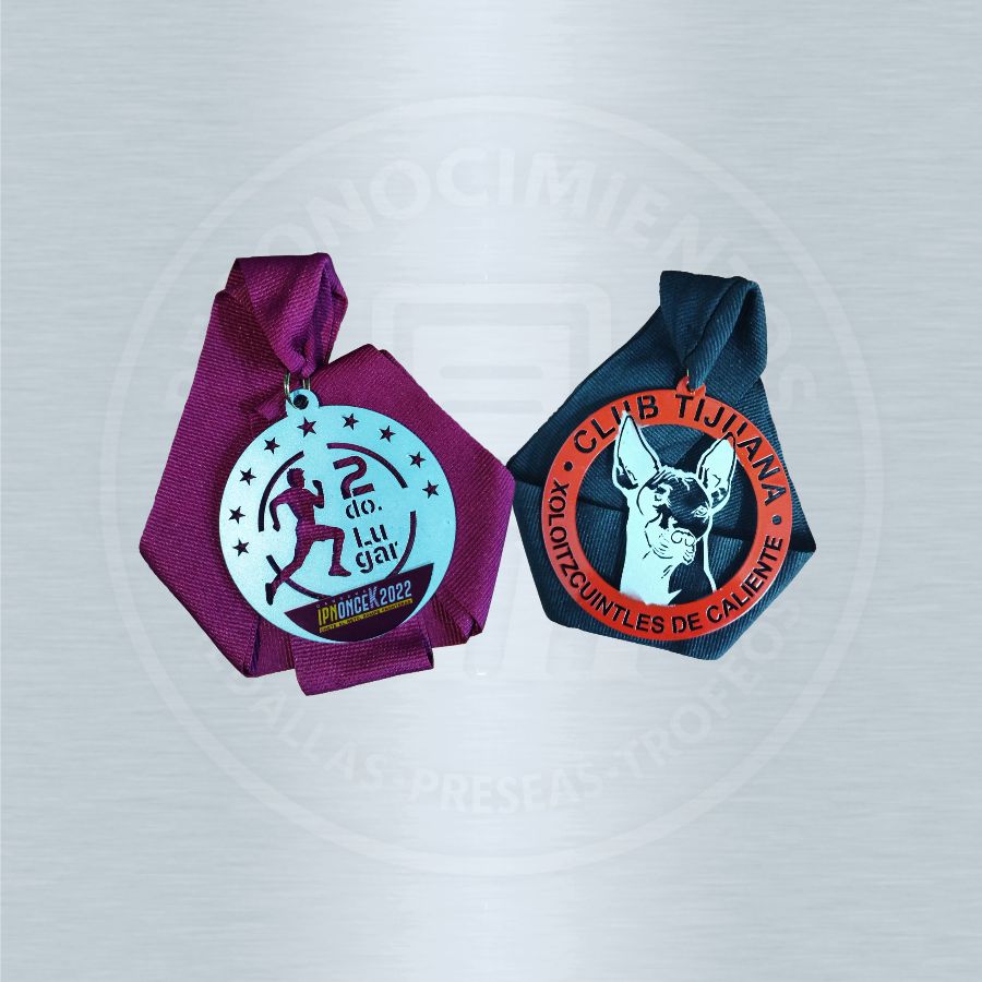 Medalla Personalizada de Metal de Acero