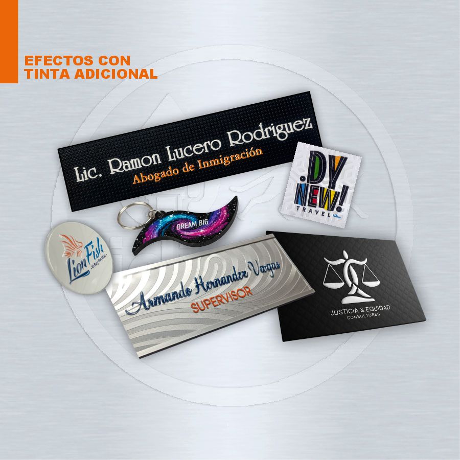 Efectos con Tinta Adicional