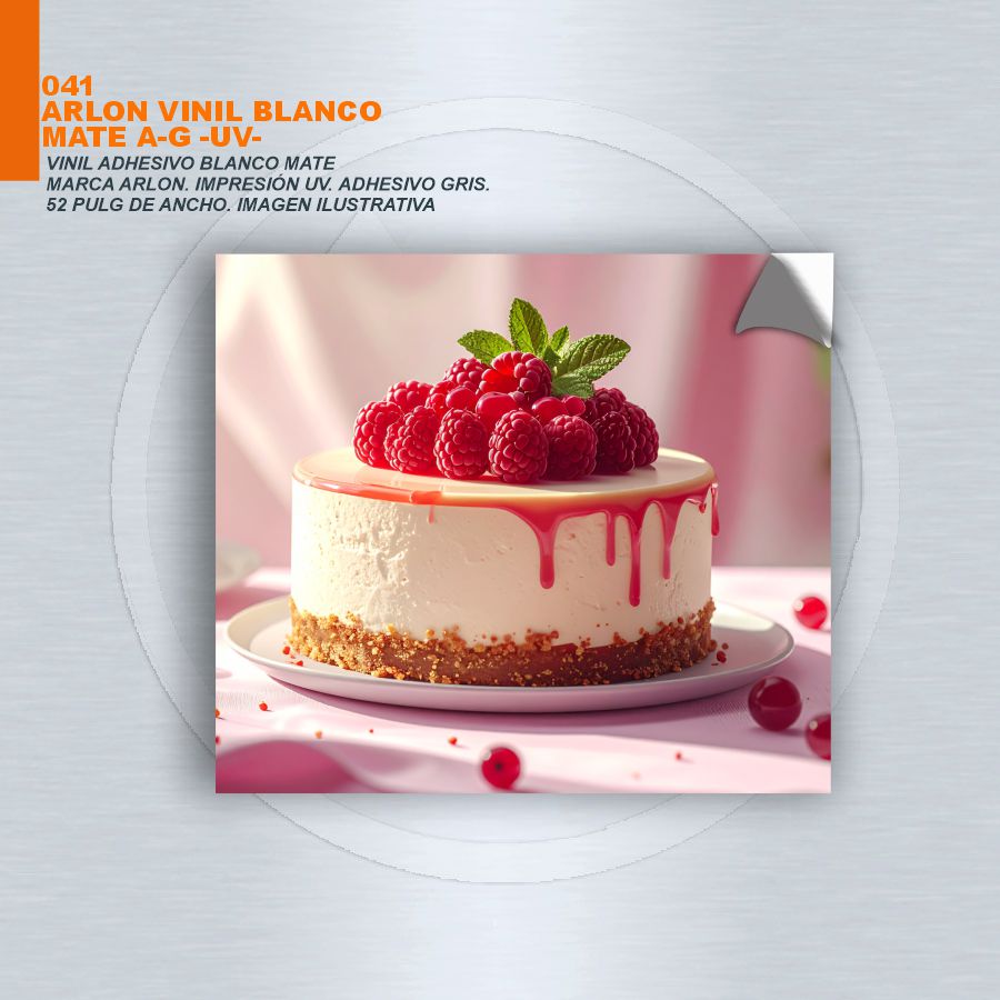 ARLON VINIL BLANCO MATE A-G -UV-