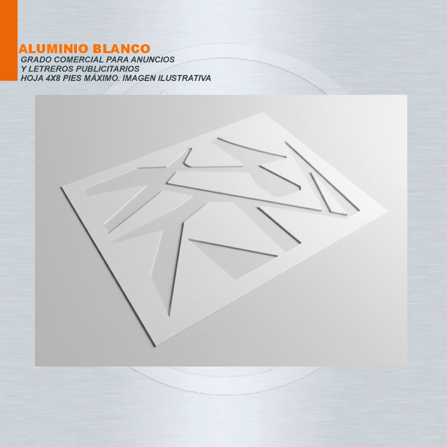 HOJA DE ALUMINIO 0.40 SOLO CORTE
