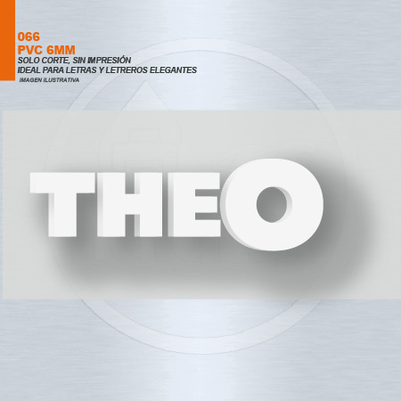 PVC 6MM SOLO CORTE