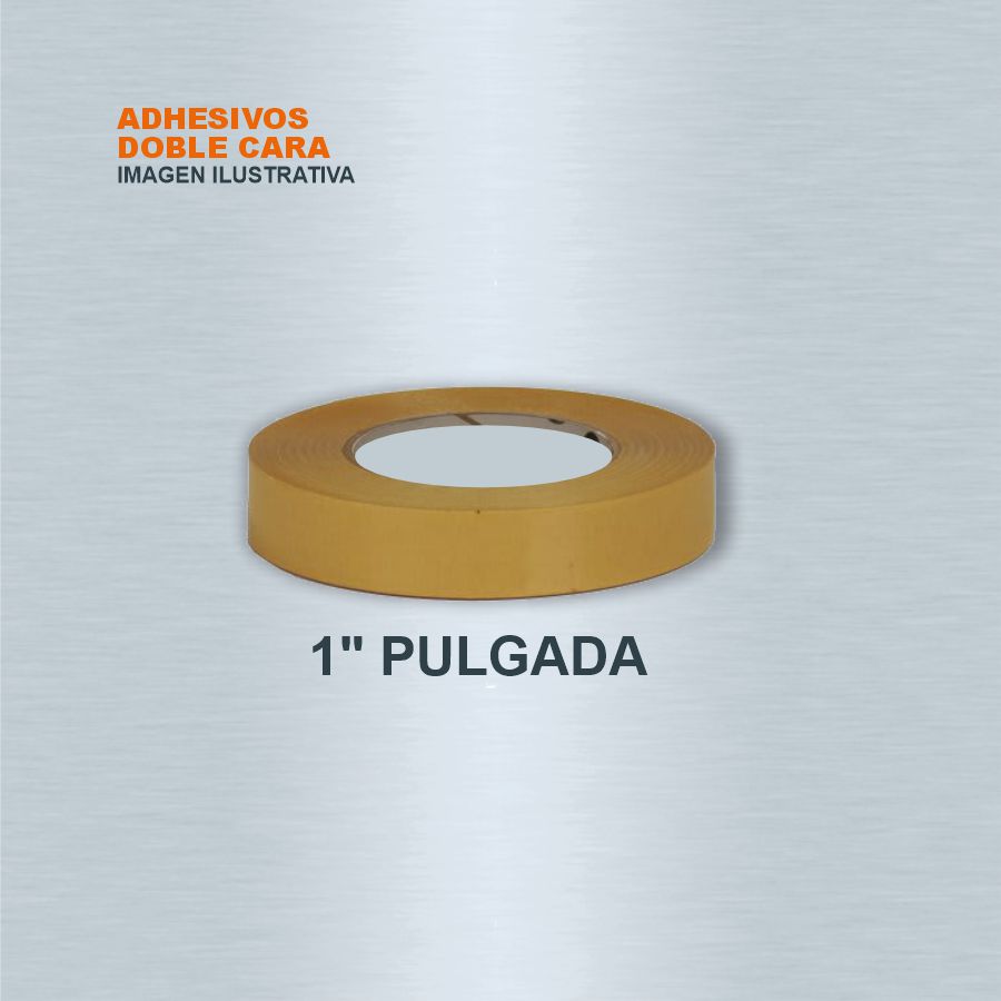 TAPE ADHESIVO DOBLE CARA 1 PULGADA