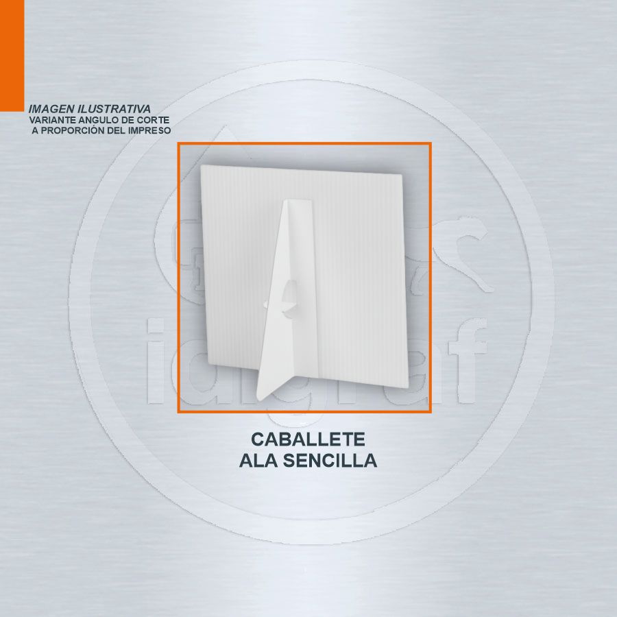 COROPLAST SINGLE WING EASEL JUMBO 24X66 INCHES