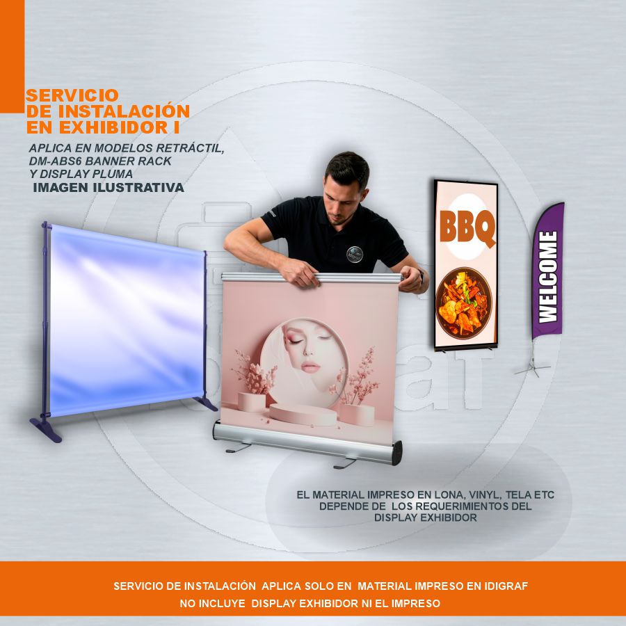 INSTALLATION SERVICE IN EXHIBITOR I