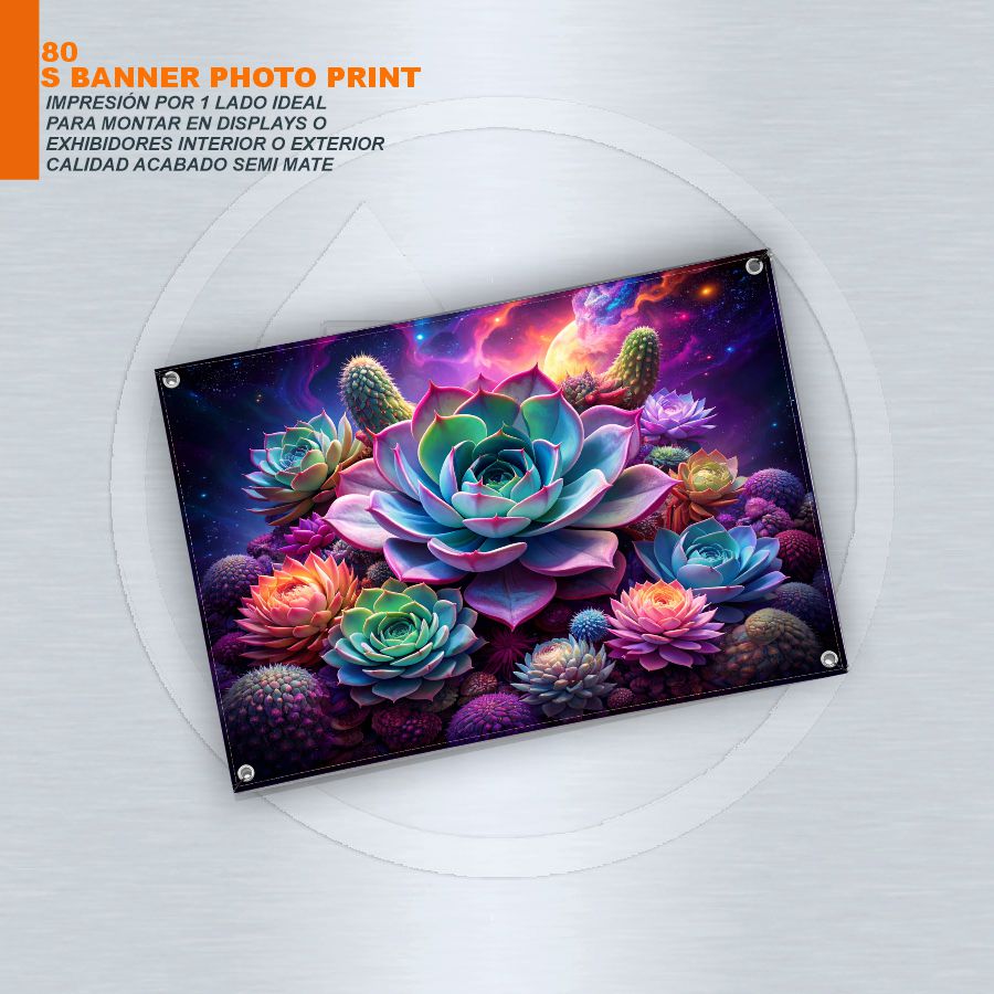 S- BANNER PHOTO PRINT 1 SIDE PRINTING