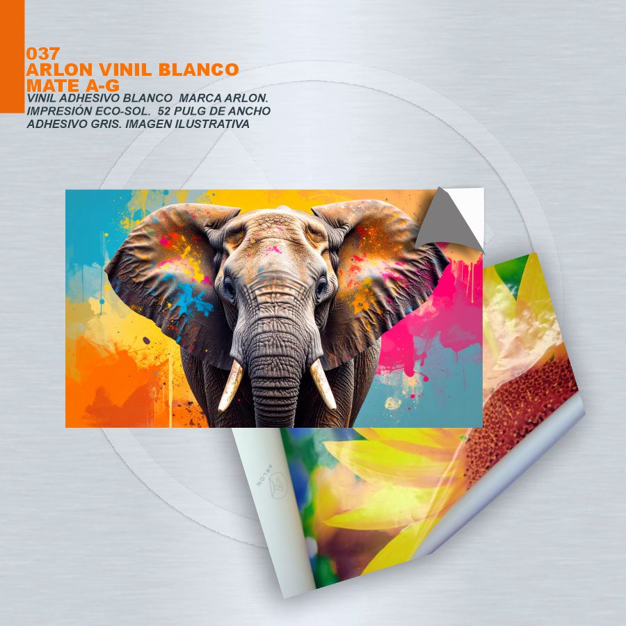 ARLON VINIL BLANCO MATE A-G ECO-SOL