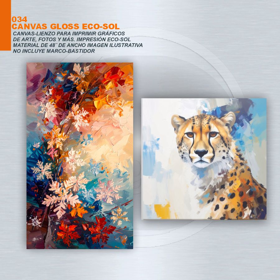 CANVAS GLOSS ECO-SOL