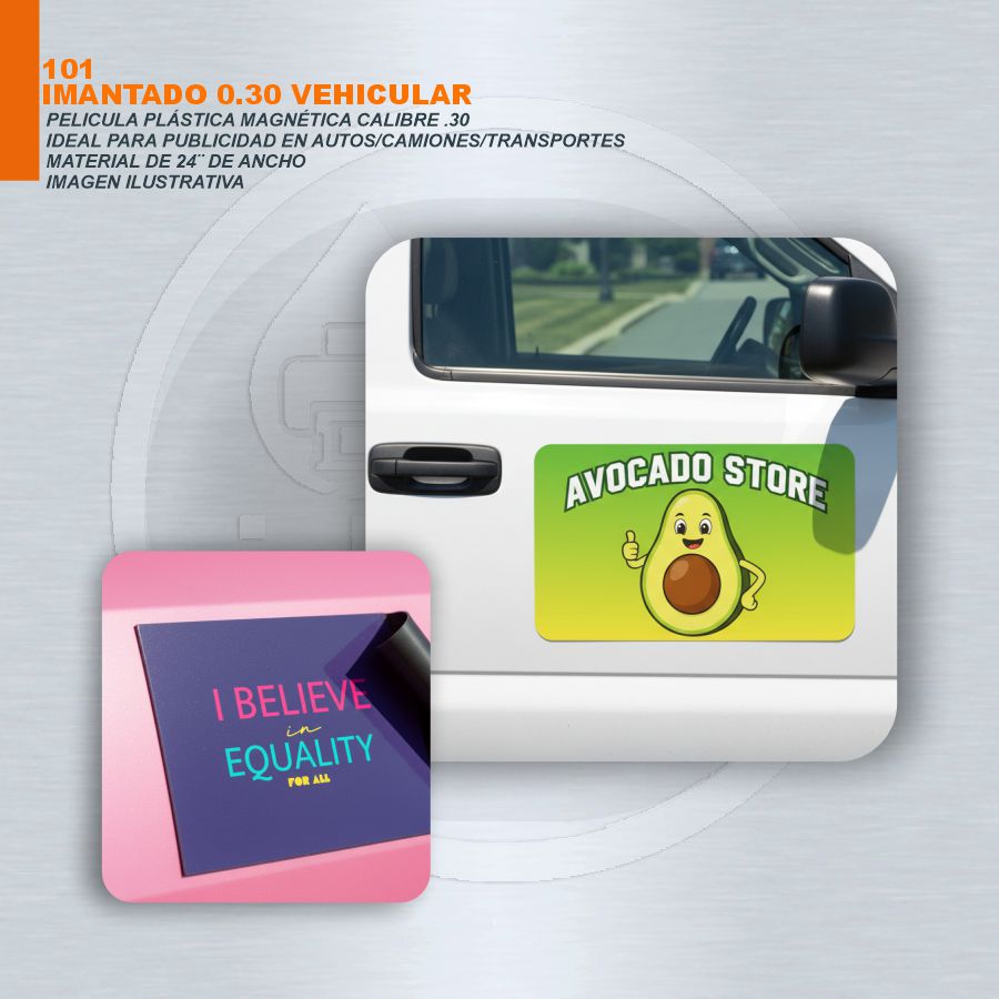 MAGNETIZED 0.30 VEHICULAR UV