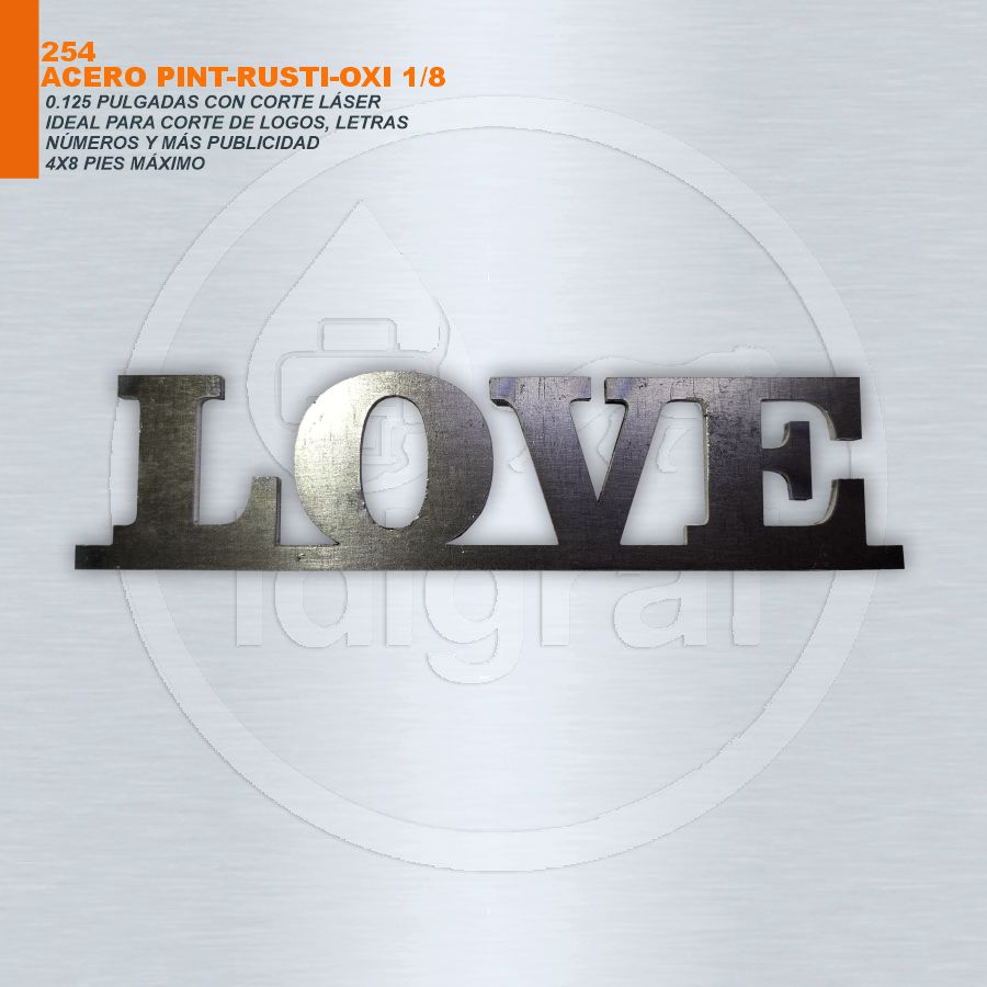 ACERO 3MM SOLO CORTE