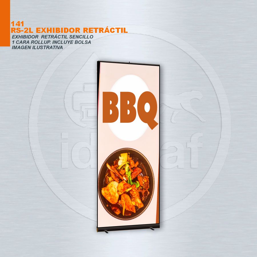 RS-2L EXHIBIDOR RETRACTIL