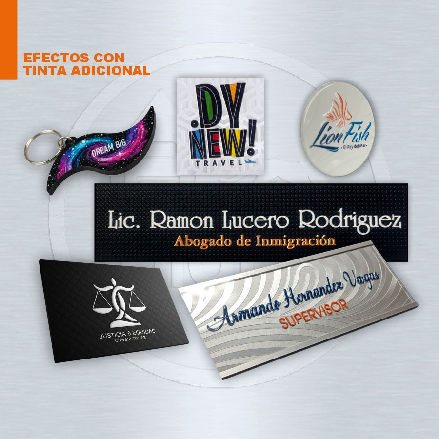 EFECTOS 2D CON TINTA ADICIONAL