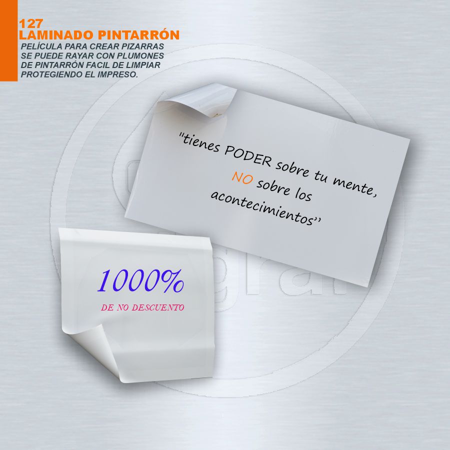 DRY-ERASE LAMINATED DRY-ERASE