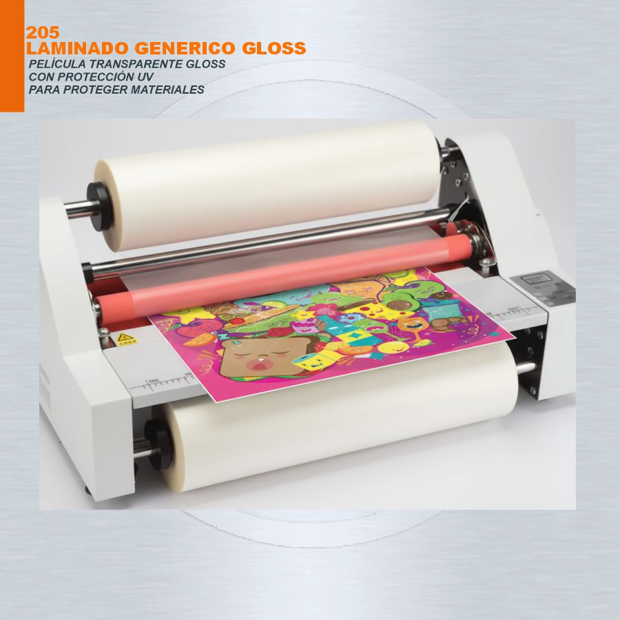 IDIGRAF GLOSSY UV LAMINATE